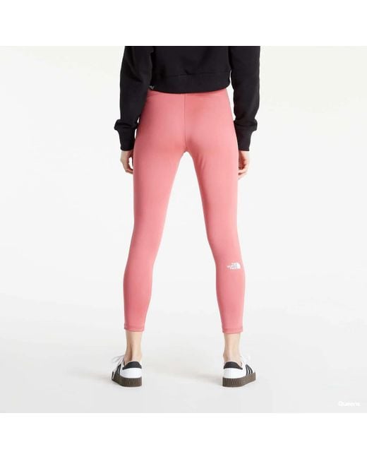The North Face Red Pants Flex High Rise 7/8 Tights