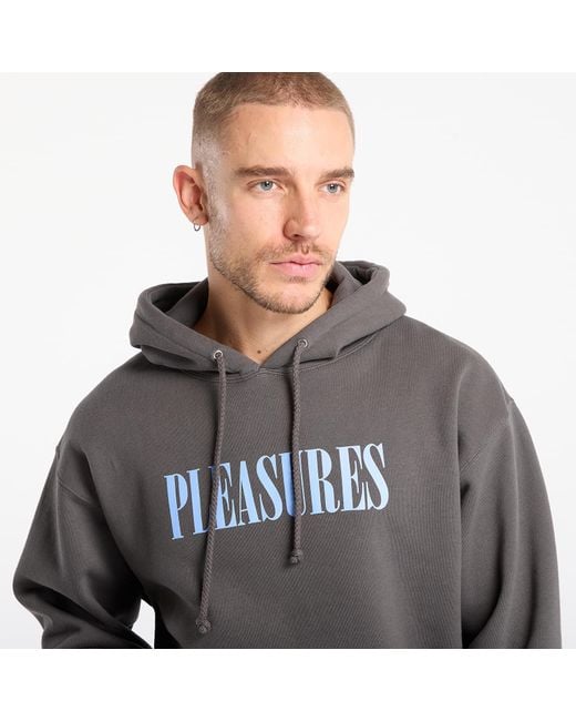 Pleasures Gray Sweatshirt House Blend Hoodie for men