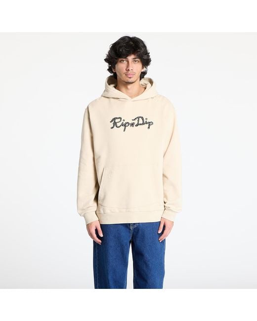 RIPNDIP Sweatshirt Script Hoodie in het Blue voor heren