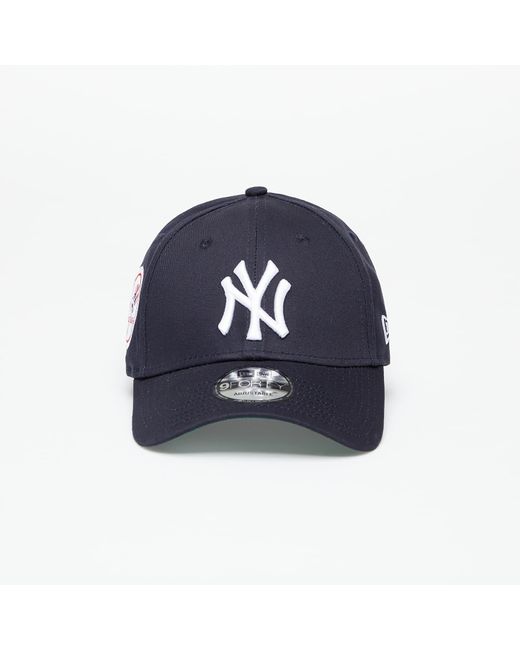 KTZ Blue New York Yankees Team Side Patch 9forty Adjustable Cap Navy/ Optic White