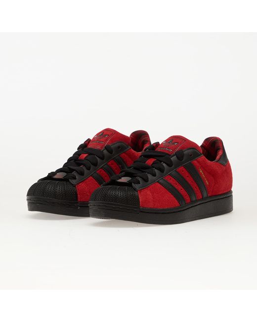 Sneakers Adidas Superstar Ii Better Scarlet/ Core/ Mate di Adidas Originals in Red da Uomo