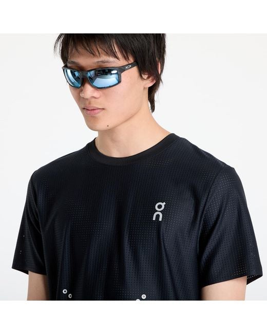 Maglietta Pace Mesh Tee di On Shoes in Black da Uomo