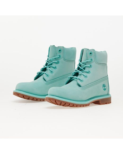 Timberland Blue 6 Inch Lace Up Waterproof Boot
