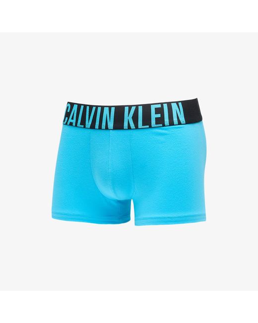 Calvin Klein Blue Intense Power Cotton Stretch Trunk 3-pack for men