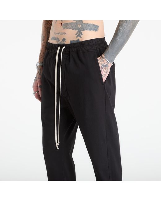 Rick Owens Black Pants Berlin Drawstring Pants for men