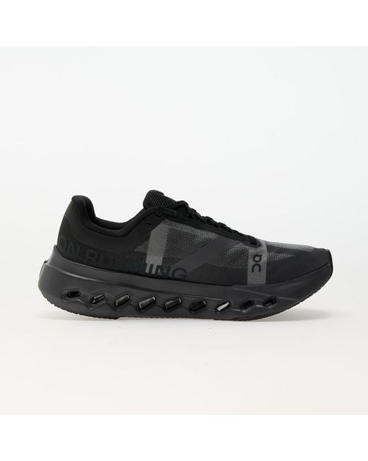 On Shoes Black Sneakers M Cloudsurfer Next/ Eclipse for men