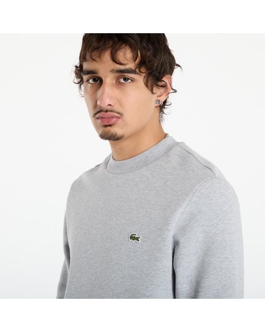 Lacoste Sweatshirt Sweatshirt in het Gray voor heren