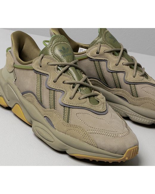 ozweego shoes olive