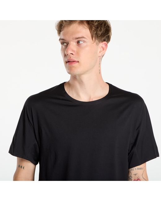 Y-3 T-Shirt M Run Ss Tee in het Black voor heren