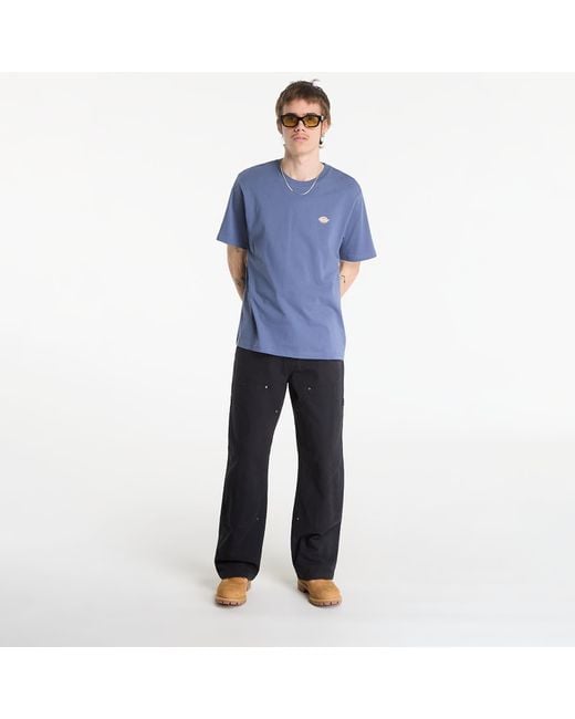Dickies T-Shirt Mapleton Ss Tee in het Blue voor heren