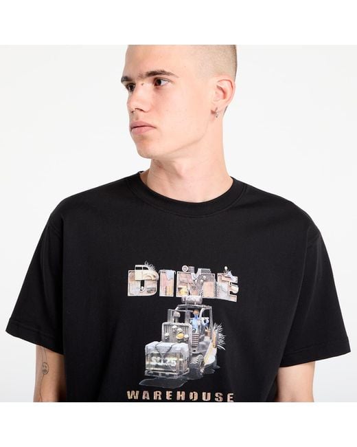 Dime Black T-Shirt Mad Bry T-Shirt