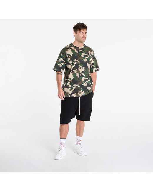 Maglietta Map Camo Ape Head One Point Tee di A Bathing Ape in Green