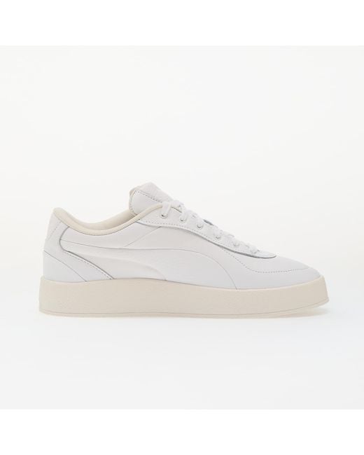 PUMA White Sneakers Ca Luxe -Warm