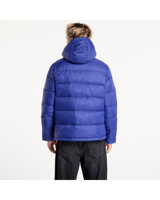 Calvin Klein Blue Jacket Jeans Ls Nylon Zip Off Hooded Jacket for men