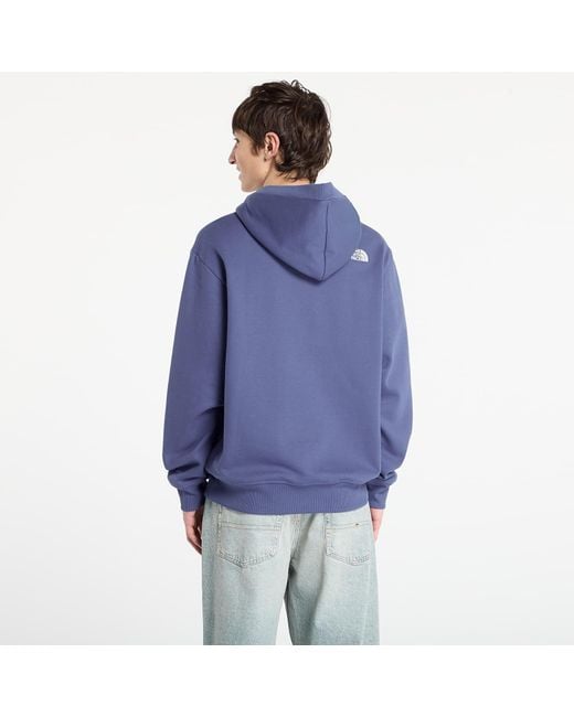 The North Face Sweatshirt Icon Relaxed Hoodie in het Blue