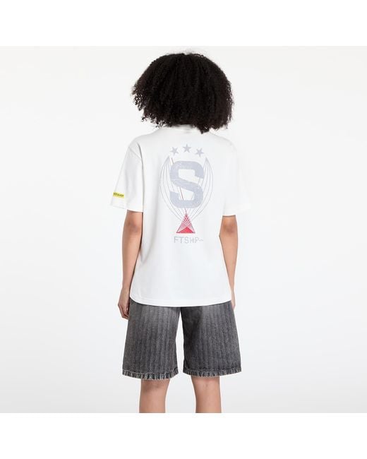 Adidas Originals White T-Shirt Adidas X Footshop X Sparta T-Shirt Crest