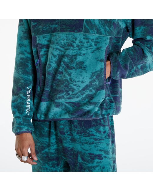 Nike Acg "wolf Tree" Allover Print Pullover Hoodie Bicoastal/ Thunder Blue/ Summit White voor heren