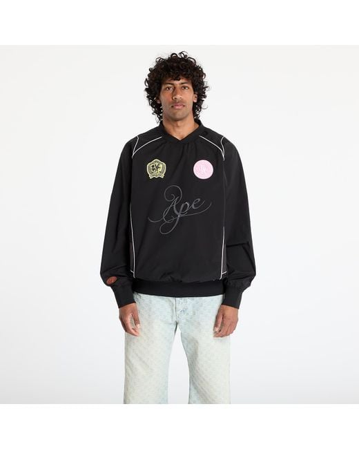 A Bathing Ape Jas Multi Logo Relaxed Fit Pullover in het Black
