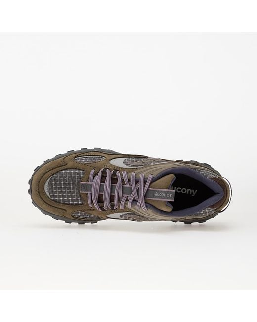 Saucony Brown Sneakers Grid Aura X Dark/ Mud
