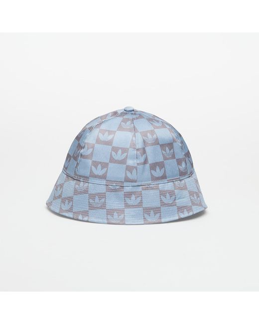 Adidas Monogram Bucket Hat di Adidas Originals in Blue