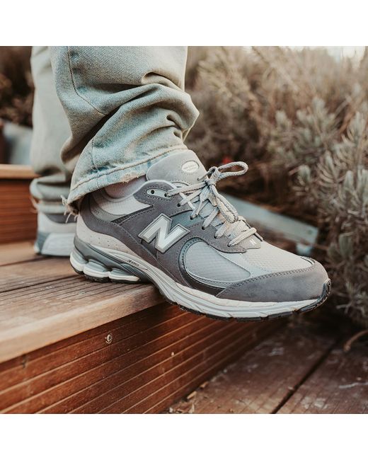 New Balance Gray Sneakers 2002R Castlerock/ Raincloud