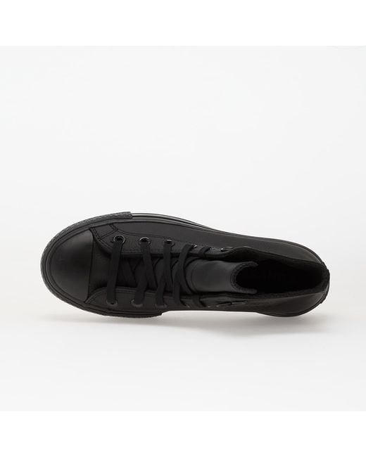 Sneakers Chuck Taylor All Star Lift Platform Leather Hi di Converse in Black