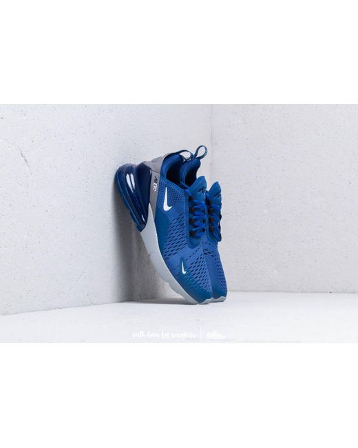Nike Blue Air Max 270 Indigo Force/ White-wolf Grey for men