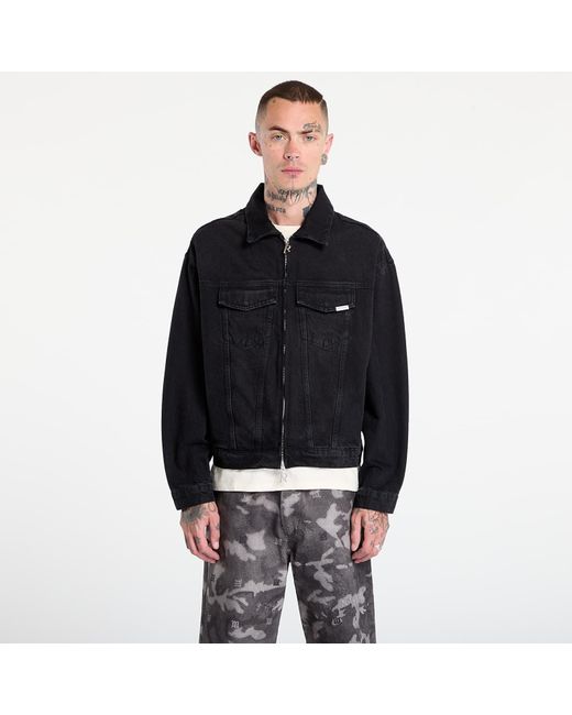 Represent Black Jacket R4 Denim Jacket for men