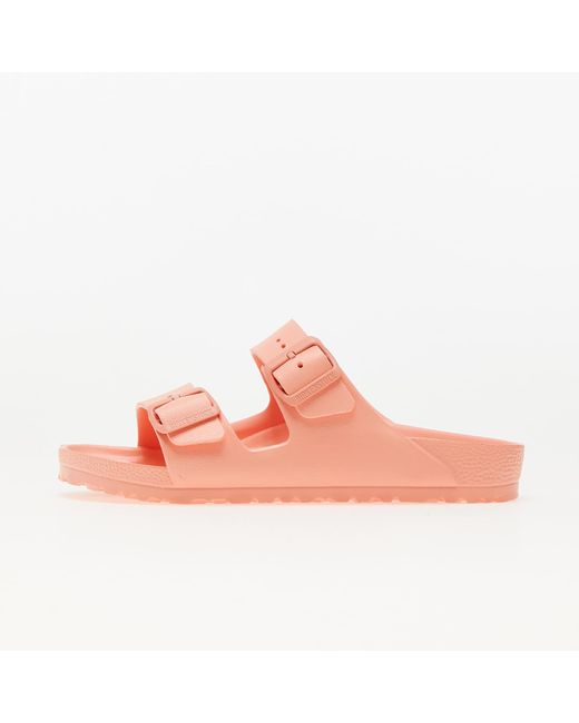 birkenstock patent coral peach