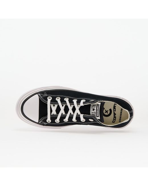 Converse Sneakers Chuck Taylor All Star Lift Double Stack/ Eur in het Black