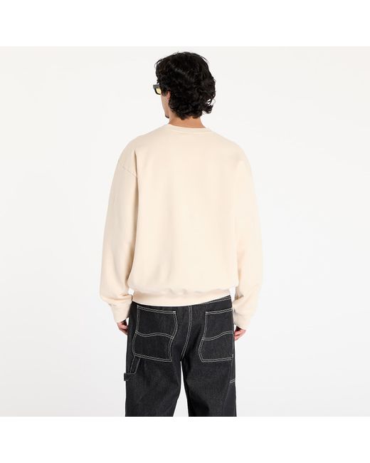 Sporty & Rich Sweatshirt H&W Crest Crewneck in het White