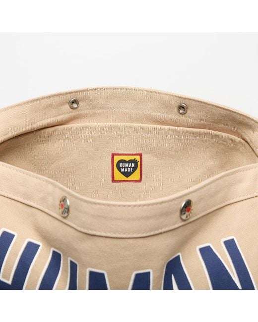 Human Made White Tasche Paperboy Bag