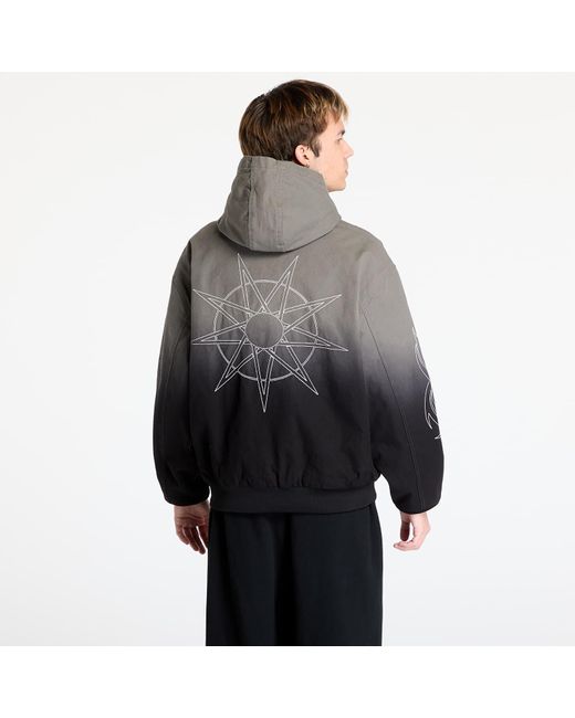 Giacca X Slipknot Star Hooded Jacket di Pleasures in Black da Uomo