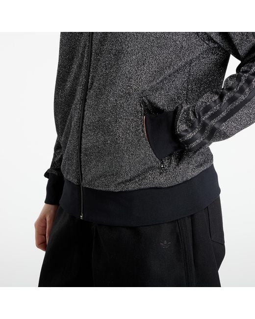 Sweatshirt adidas lurex fb tt black/ silver metallic m Adidas Originals