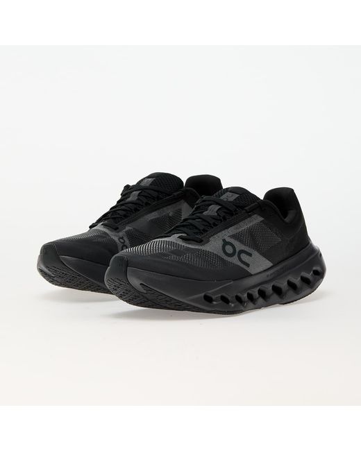 On Shoes Black Sneakers M Cloudsurfer Next/ Eclipse for men