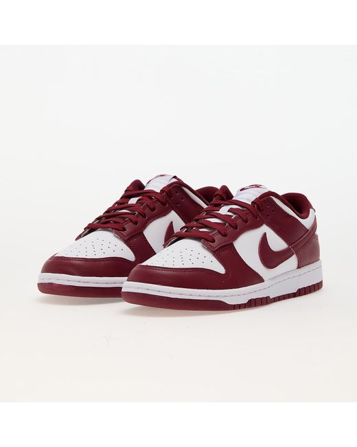 Dunk low retro team red/team red-white Nike pour homme