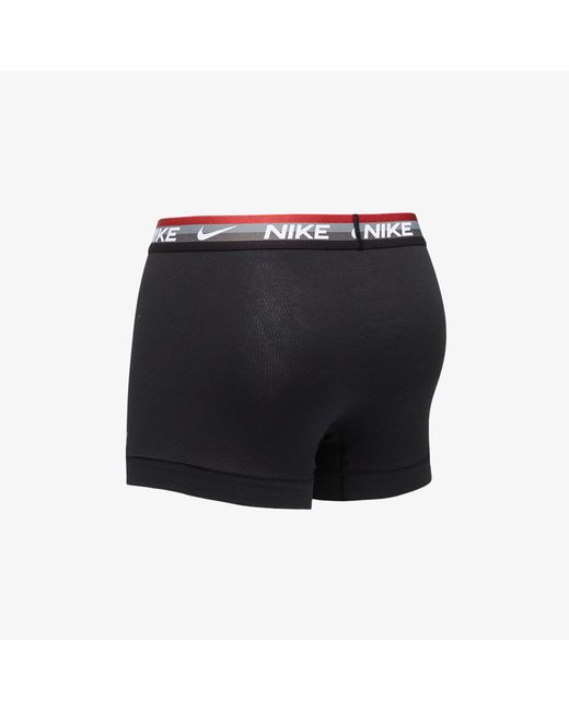 Nike Boxers Dri-Fit Trunk 3-Pack in het Red voor heren