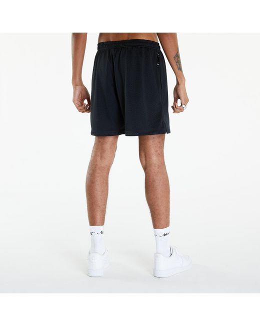 Nike Solo swoosh mesh shorts black/ white in Blue für Herren
