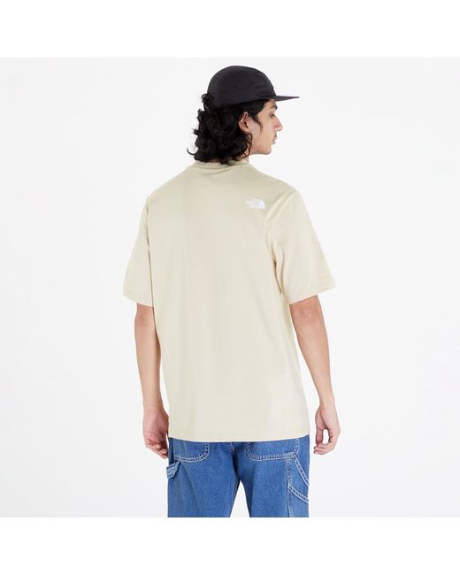 The North Face Natural Nse Patch Tee Gravel for men