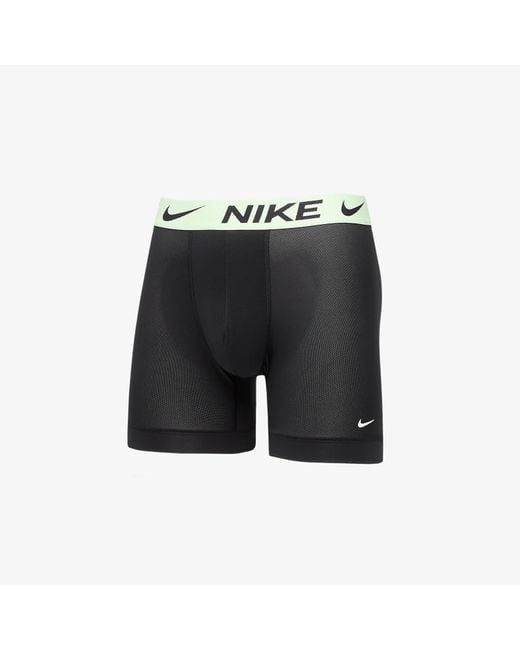 Elite breathe boxer brief 3-pack s Nike pour homme en coloris Black