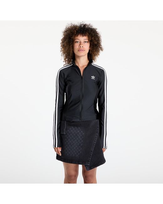Adidas Originals Black Jacket Adidas 3S Slim Track Top