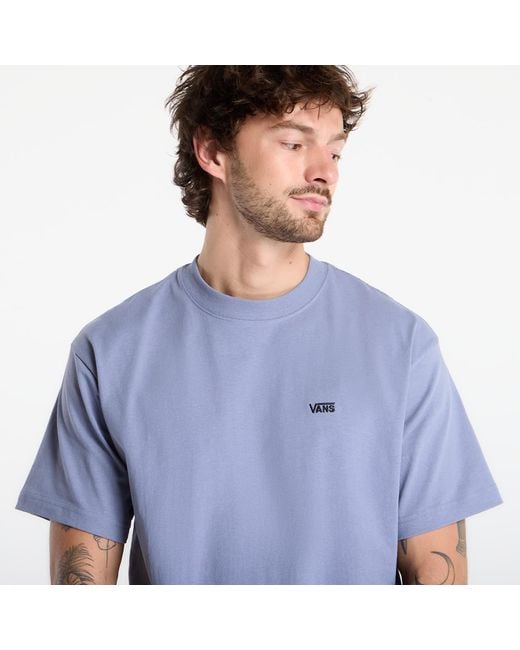Vans Blue T-Shirt Left Chest Ii Loose Ss T-Shirt for men