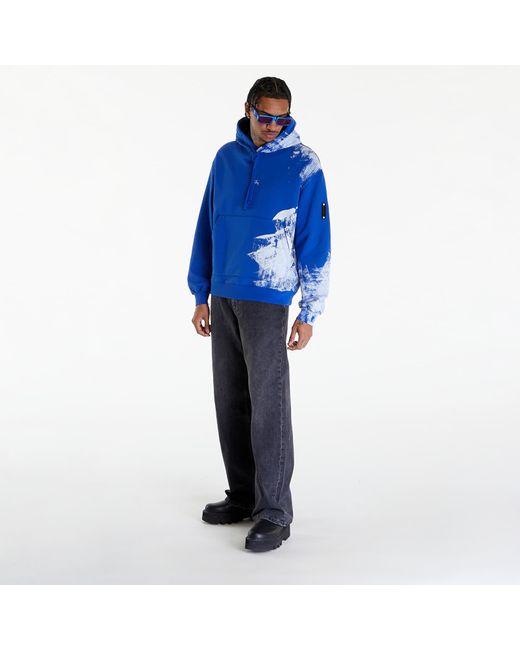 A_COLD_WALL* Blue Brushstroke Hoodie Volt for men