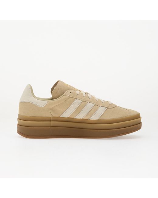 Adidas Originals Sneakers Adidas Gazelle Bold W Stokha/ Crew/ Metallic Eur in het Natural