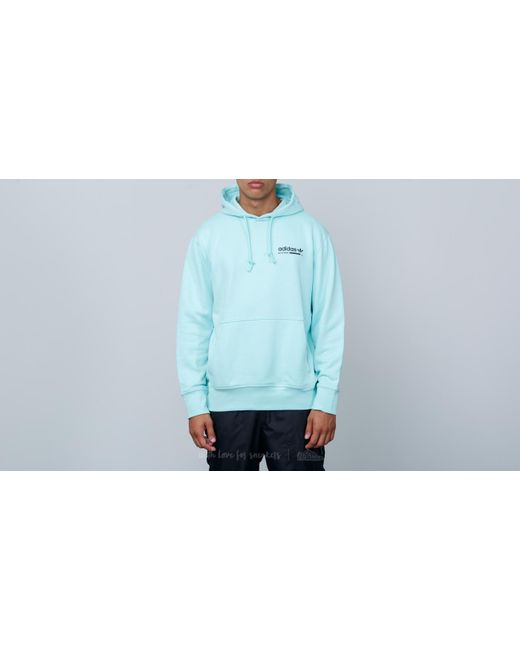 adidas Originals Adidas Kaval Hoodie Turquoise in Blue for Men | Lyst