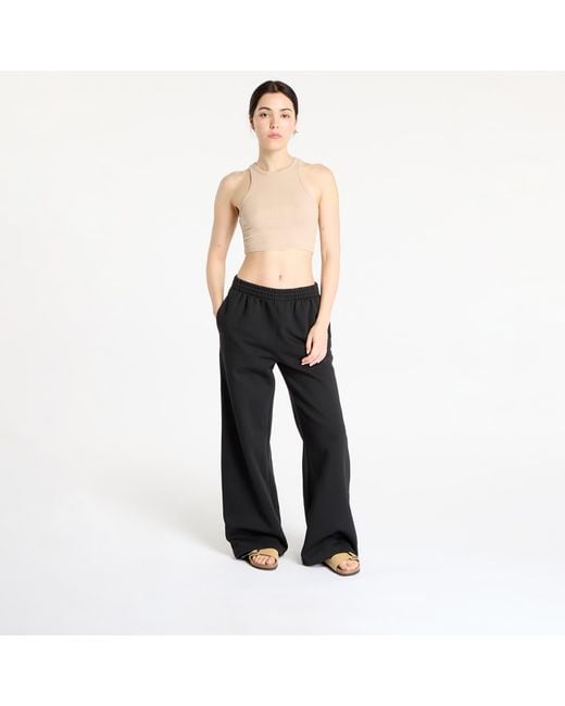 Adidas Originals Black Pants Adidas Essentials Wide Leg Pant Fleece