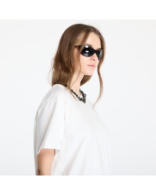 Maglietta 8.0 Tee Center di Post Archive Faction PAF in White