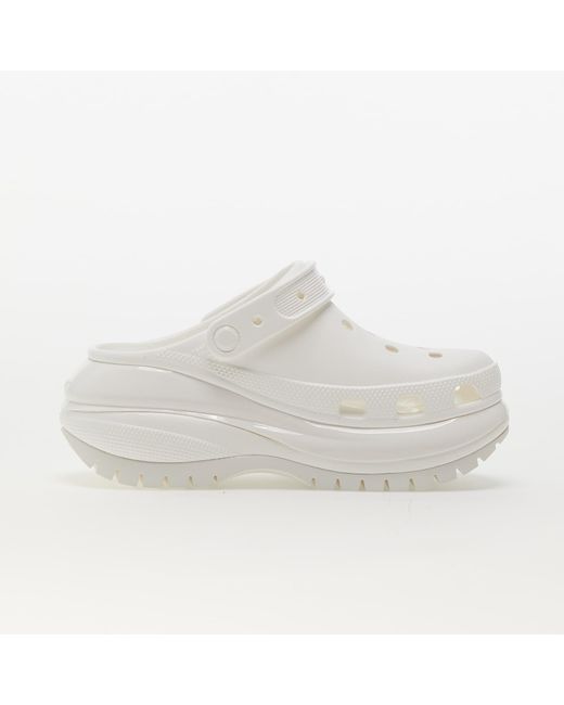 CROCSTM White Sneakers Classic Mega Crush Clog Eur