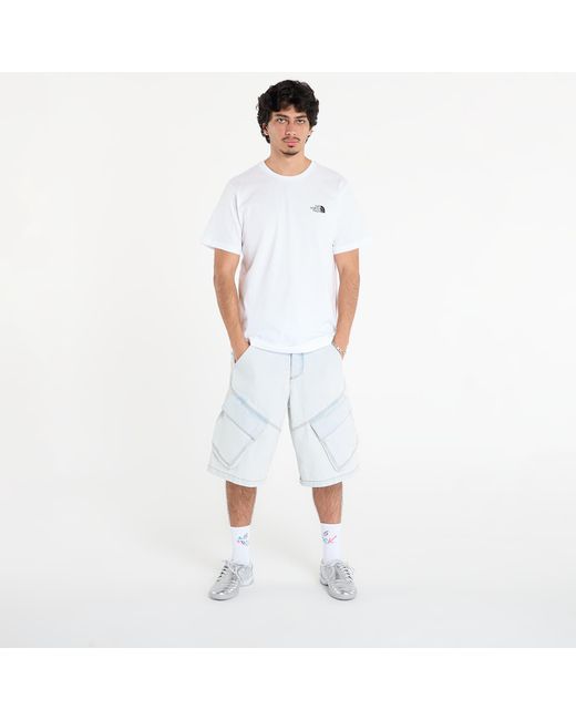 The North Face White T-Shirt M Mountain Sketch Ss Tee for men