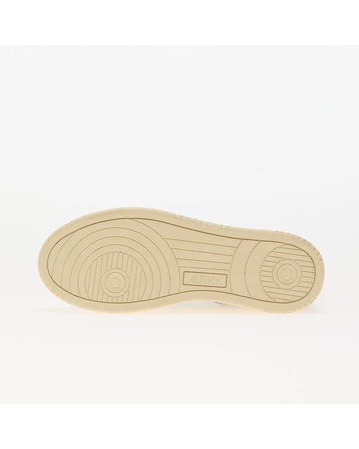 Sneakers Medalist Low Wom Goat/ Goat Eur di Autry in Natural